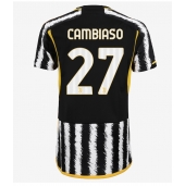 Juventus Andrea Cambiaso #27 Replika Hjemmedrakt Dame 2023-24 Kortermet