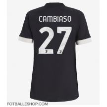 Juventus Andrea Cambiaso #27 Replika Tredjedrakt Dame 2023-24 Kortermet