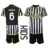 Juventus Danilo Luiz #6 Replika Hjemmedrakt Barn 2023-24 Kortermet (+ bukser)