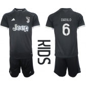 Juventus Danilo Luiz #6 Replika Tredjedrakt Barn 2023-24 Kortermet (+ bukser)