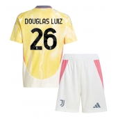 Juventus Douglas Luiz #26 Replika Bortedrakt Barn 2024-25 Kortermet (+ bukser)