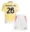 Juventus Douglas Luiz #26 Replika Bortedrakt Barn 2024-25 Kortermet (+ bukser)