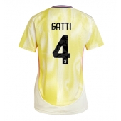 Juventus Federico Gatti #4 Replika Bortedrakt Dame 2024-25 Kortermet