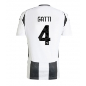 Juventus Federico Gatti #4 Replika Hjemmedrakt 2024-25 Kortermet