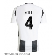 Juventus Federico Gatti #4 Replika Hjemmedrakt 2024-25 Kortermet