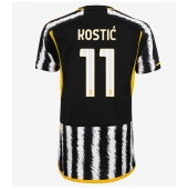 Juventus Filip Kostic #11 Replika Hjemmedrakt Dame 2023-24 Kortermet