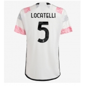 Juventus Manuel Locatelli #5 Replika Bortedrakt 2023-24 Kortermet