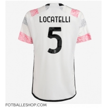 Juventus Manuel Locatelli #5 Replika Bortedrakt 2023-24 Kortermet