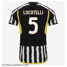 Juventus Manuel Locatelli #5 Replika Hjemmedrakt 2023-24 Kortermet