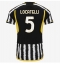 Juventus Manuel Locatelli #5 Replika Hjemmedrakt 2023-24 Kortermet