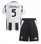 Juventus Manuel Locatelli #5 Replika Hjemmedrakt Barn 2024-25 Kortermet (+ bukser)