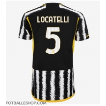 Juventus Manuel Locatelli #5 Replika Hjemmedrakt Dame 2023-24 Kortermet