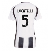 Juventus Manuel Locatelli #5 Replika Hjemmedrakt Dame 2024-25 Kortermet