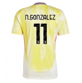 Juventus Nicolas Gonzalez #11 Replika Bortedrakt 2024-25 Kortermet