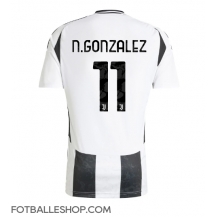 Juventus Nicolas Gonzalez #11 Replika Hjemmedrakt 2024-25 Kortermet