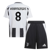 Juventus Teun Koopmeiners #8 Replika Hjemmedrakt Barn 2024-25 Kortermet (+ bukser)