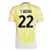 Juventus Timothy Weah #22 Replika Bortedrakt 2024-25 Kortermet