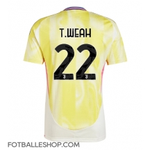 Juventus Timothy Weah #22 Replika Bortedrakt 2024-25 Kortermet