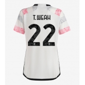 Juventus Timothy Weah #22 Replika Bortedrakt Dame 2023-24 Kortermet