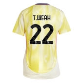 Juventus Timothy Weah #22 Replika Bortedrakt Dame 2024-25 Kortermet