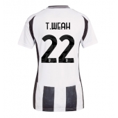 Juventus Timothy Weah #22 Replika Hjemmedrakt Dame 2024-25 Kortermet