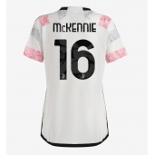 Juventus Weston McKennie #16 Replika Bortedrakt Dame 2023-24 Kortermet