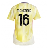 Juventus Weston McKennie #16 Replika Bortedrakt Dame 2024-25 Kortermet