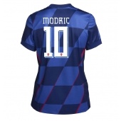 Kroatia Luka Modric #10 Replika Bortedrakt Dame EM 2024 Kortermet