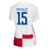 Kroatia Mario Pasalic #15 Replika Hjemmedrakt Dame EM 2024 Kortermet