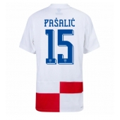 Kroatia Mario Pasalic #15 Replika Hjemmedrakt EM 2024 Kortermet