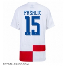 Kroatia Mario Pasalic #15 Replika Hjemmedrakt EM 2024 Kortermet