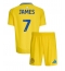 Leeds United Daniel James #7 Replika Bortedrakt Barn 2024-25 Kortermet (+ bukser)