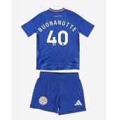 Leicester City Facundo Buonanotte #40 Replika Hjemmedrakt Barn 2024-25 Kortermet (+ bukser)