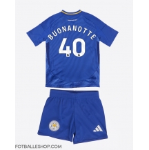 Leicester City Facundo Buonanotte #40 Replika Hjemmedrakt Barn 2024-25 Kortermet (+ bukser)