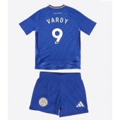 Leicester City Jamie Vardy #9 Replika Hjemmedrakt Barn 2024-25 Kortermet (+ bukser)