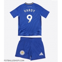 Leicester City Jamie Vardy #9 Replika Hjemmedrakt Barn 2024-25 Kortermet (+ bukser)