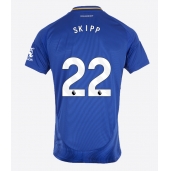 Leicester City Oliver Skipp #22 Replika Hjemmedrakt 2024-25 Kortermet