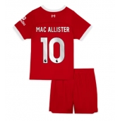 Liverpool Alexis Mac Allister #10 Replika Hjemmedrakt Barn 2023-24 Kortermet (+ bukser)