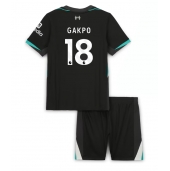 Liverpool Cody Gakpo #18 Replika Bortedrakt Barn 2024-25 Kortermet (+ bukser)