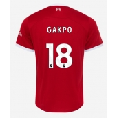 Liverpool Cody Gakpo #18 Replika Hjemmedrakt 2023-24 Kortermet