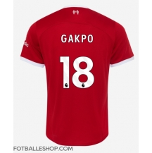 Liverpool Cody Gakpo #18 Replika Hjemmedrakt 2023-24 Kortermet