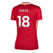 Liverpool Cody Gakpo #18 Replika Hjemmedrakt Dame 2024-25 Kortermet