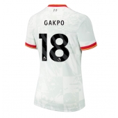 Liverpool Cody Gakpo #18 Replika Tredjedrakt Dame 2024-25 Kortermet