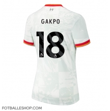 Liverpool Cody Gakpo #18 Replika Tredjedrakt Dame 2024-25 Kortermet