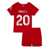 Liverpool Diogo Jota #20 Replika Hjemmedrakt Barn 2023-24 Kortermet (+ bukser)