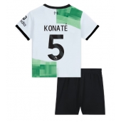 Liverpool Ibrahima Konate #5 Replika Bortedrakt Barn 2023-24 Kortermet (+ bukser)