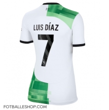 Liverpool Luis Diaz #7 Replika Bortedrakt Dame 2023-24 Kortermet