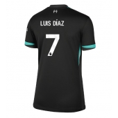 Liverpool Luis Diaz #7 Replika Bortedrakt Dame 2024-25 Kortermet