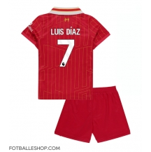 Liverpool Luis Diaz #7 Replika Hjemmedrakt Barn 2024-25 Kortermet (+ bukser)