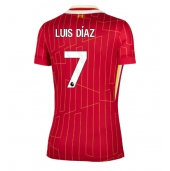 Liverpool Luis Diaz #7 Replika Hjemmedrakt Dame 2024-25 Kortermet